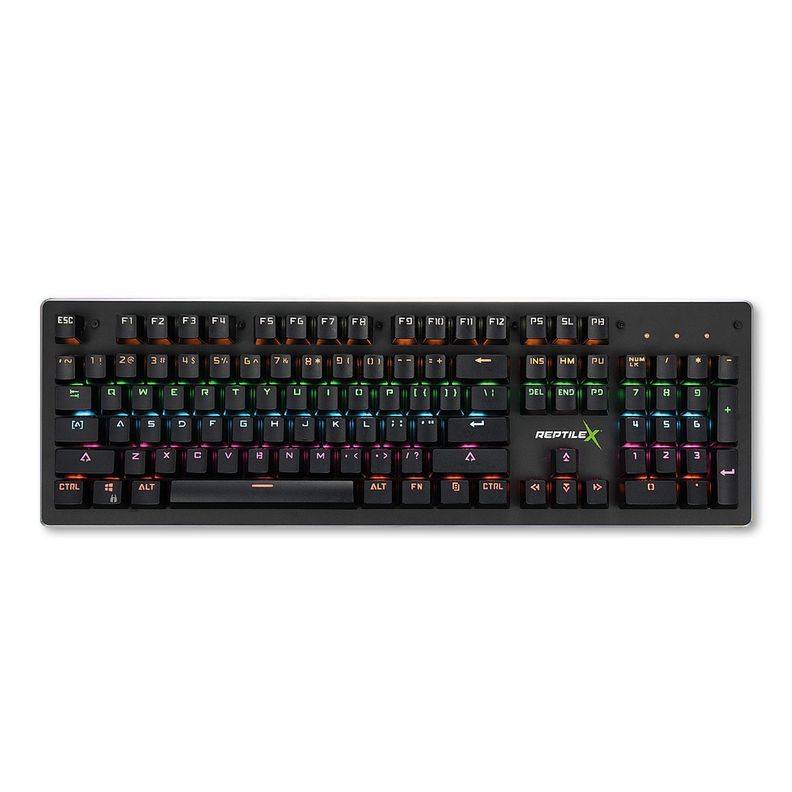Teclado Gamer Pro Mecanico Retroiluminado Para PC Reptilex-1