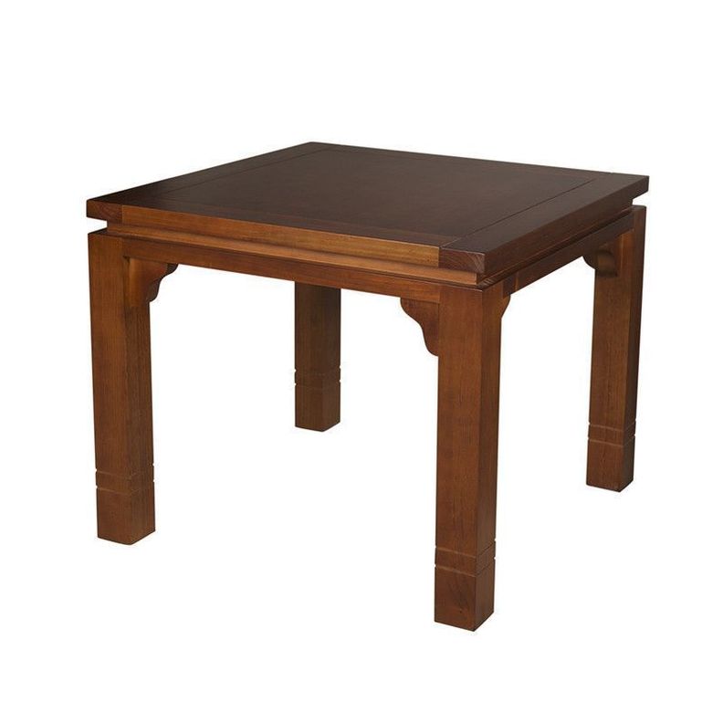 MESA DE COMEDOR LUCIANA CUADRADA 92 X 92 CM MADERA COLOR MIEL-1