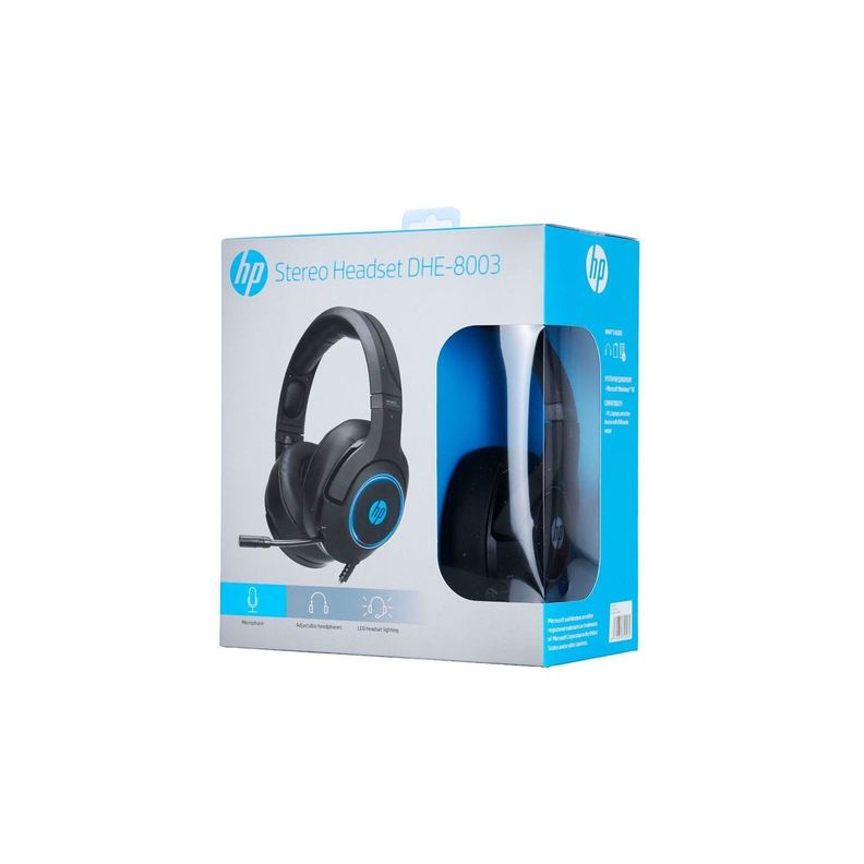 Audifono HP Gamer Con Micrófono USB Jack 35mm DHE--3