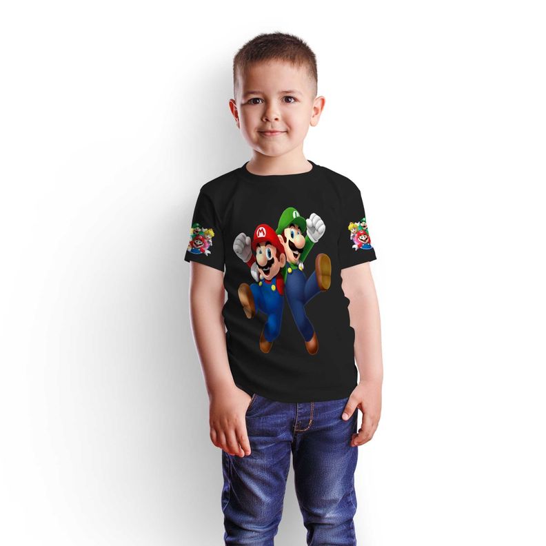 Polera Super Mario Bros D11-0