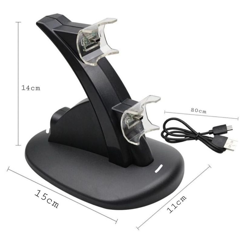 Cargador Doble para Controles PS4 Dualshock-2