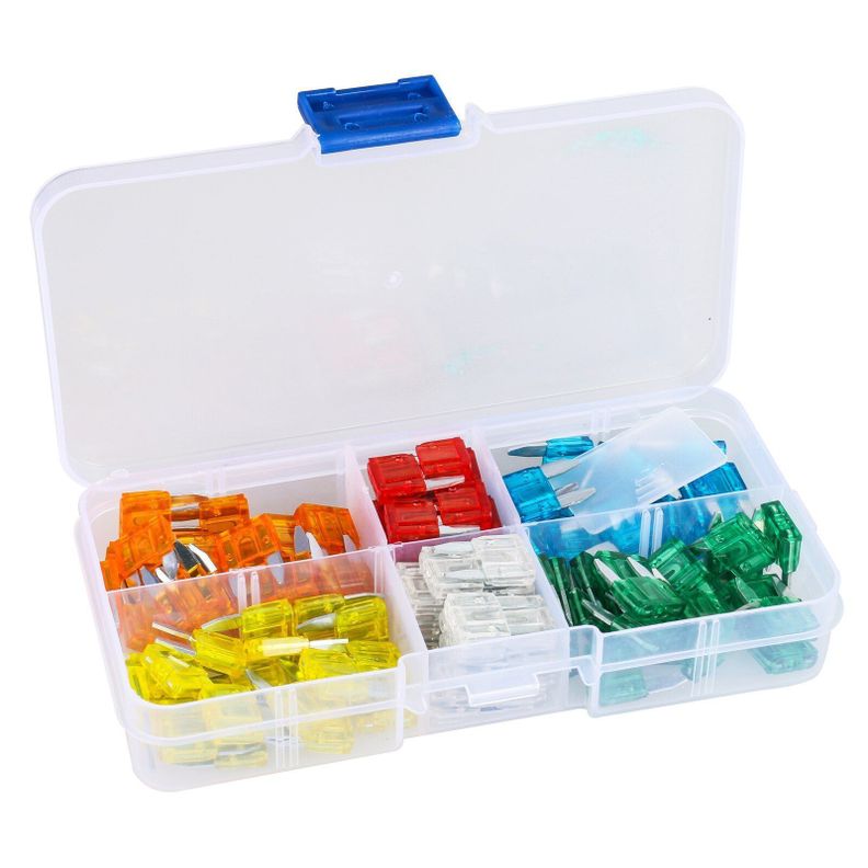 Caja con 120 Fusibles 5 a 30 Amperes-0