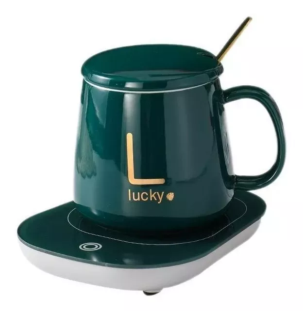Tazon Con Calentador Tazas De Te Tazas De Cafe Electrico-0
