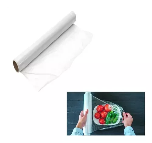 Papel Alusa Rollo Film Plástico Cocina Rollo 30cms X 30mts -1