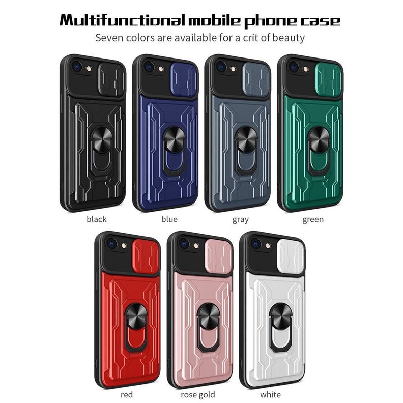 Para: iPhone 8 y iPhone 7 | Cámara Resistente Imán-6
