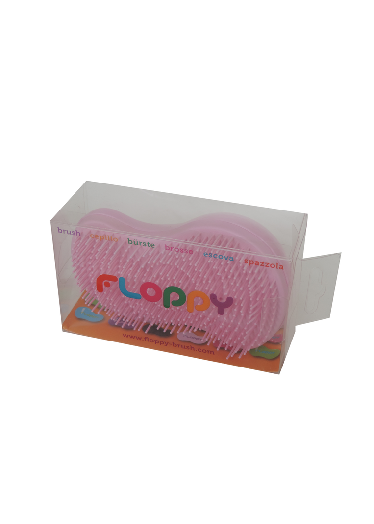 Cepillo Español Floppy Antifrizz Desenredante Rosado-Rosado-2