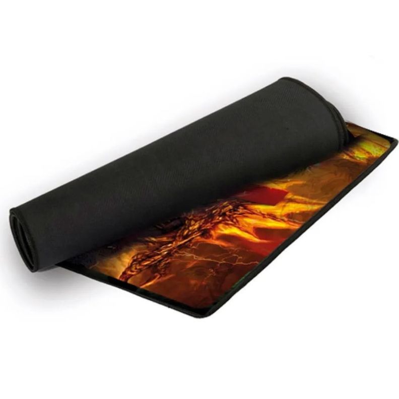 Pad Mouse Gamer Pro Reptilex Naranja Rx0010 70x30cm - Malik-0