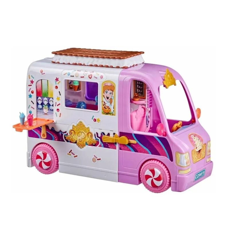 Juguete Camion De Helados Con Accesorios Infantil Disney Princess-0
