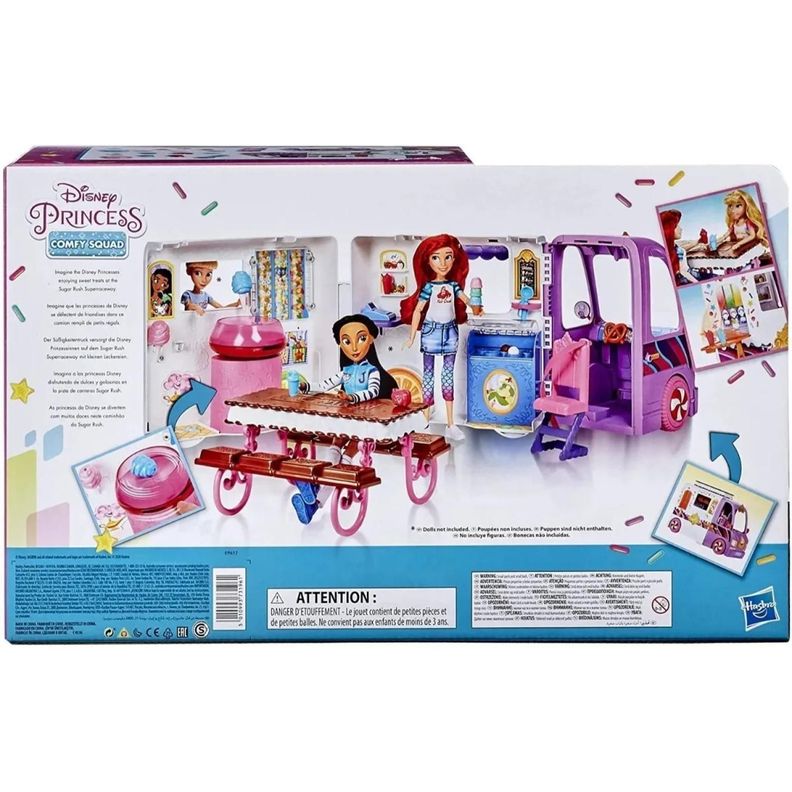 Juguete Camion De Helados Con Accesorios Infantil Disney Princess-4