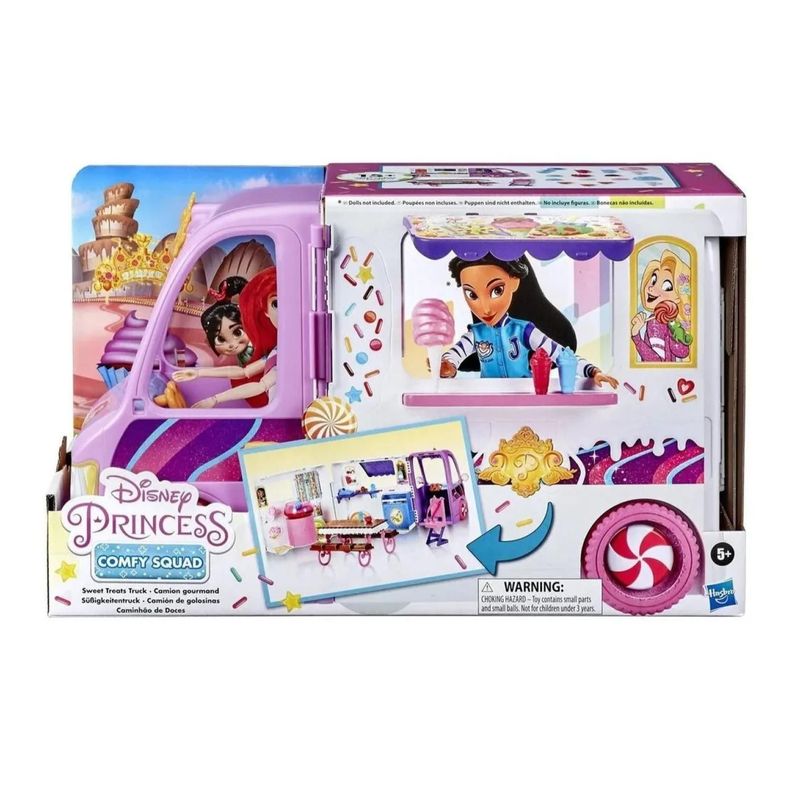 Juguete Camion De Helados Con Accesorios Infantil Disney Princess-3