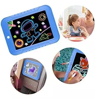 Tablet Dibujo Lcd Pizarra Mágica Multifuncional Juguete-2