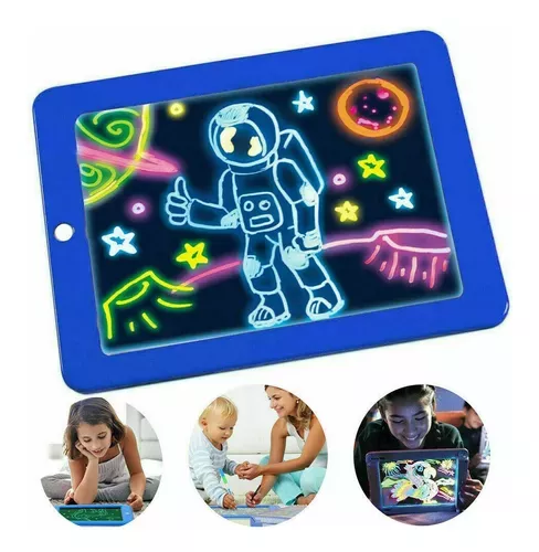 Tablet Dibujo Lcd Pizarra Mágica Multifuncional Juguete-1