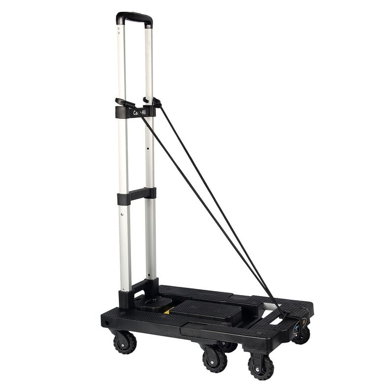 Carro Plegable De Carga Tipo Plataforma 150 Kilos 7 Ruedas Yegua-1