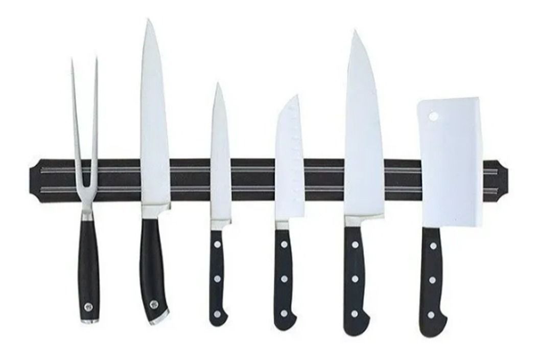 Barra Iman Magnetica 50cm Imantada Cuchillos Metal-0