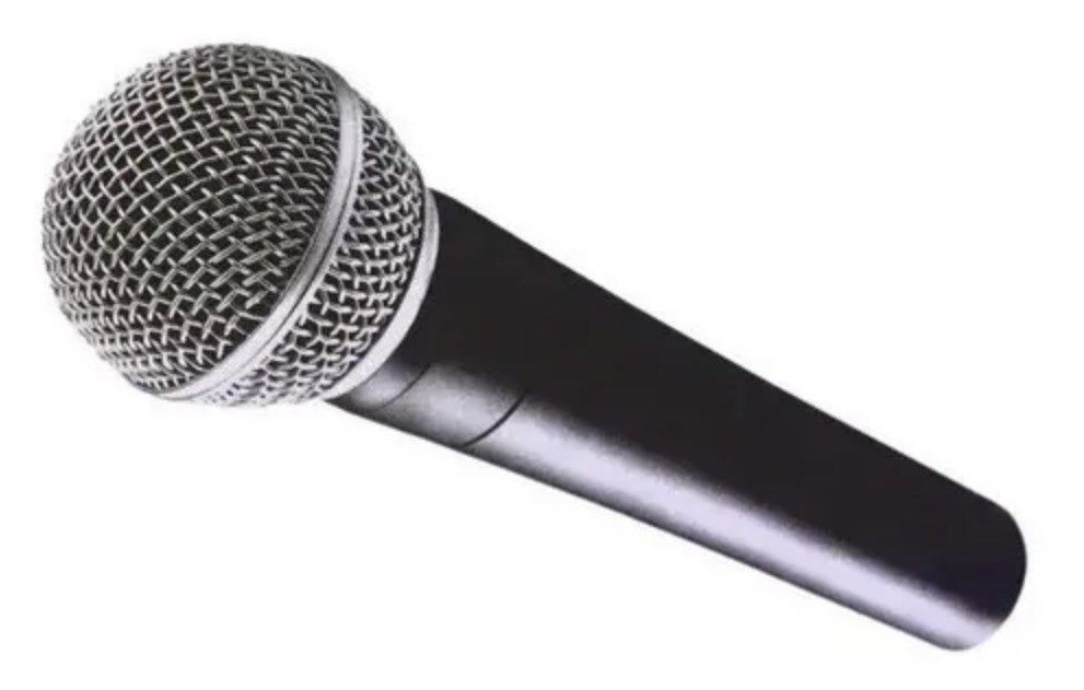 Micrófono Dinámico Profesional Alámbrico Canto Karaoke Audio-0