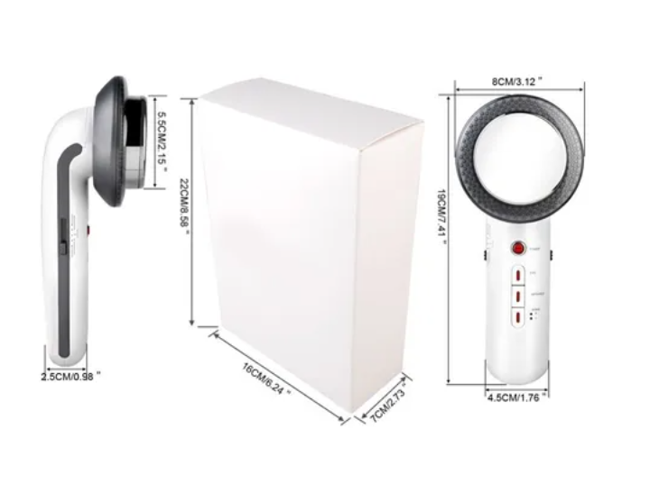 Máquina Ultrasonido 3 En 1 Cavitación Masajeador-5