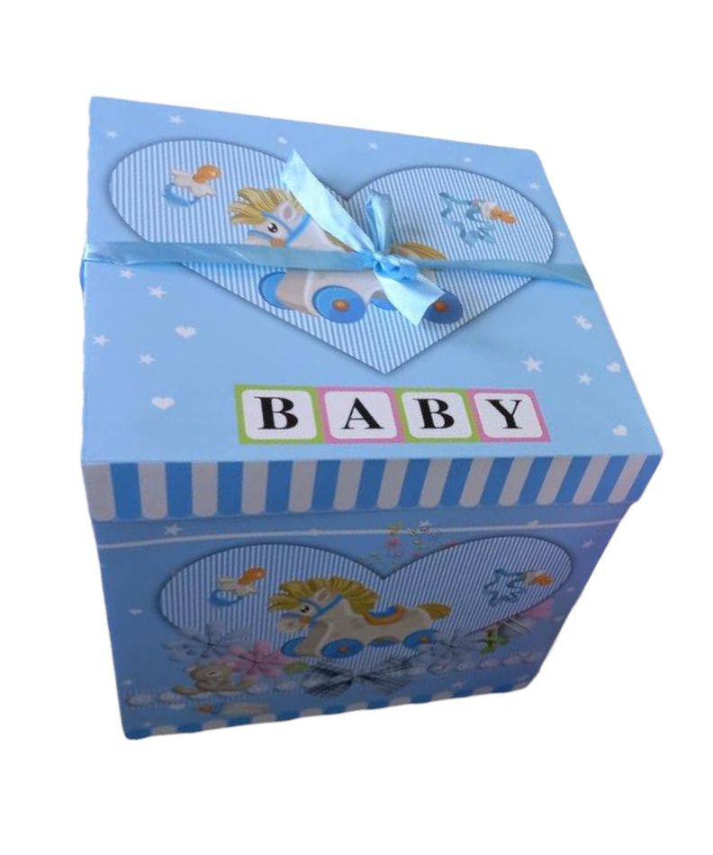 CAJA REGALO BEBE 30 X 30 CMS-0