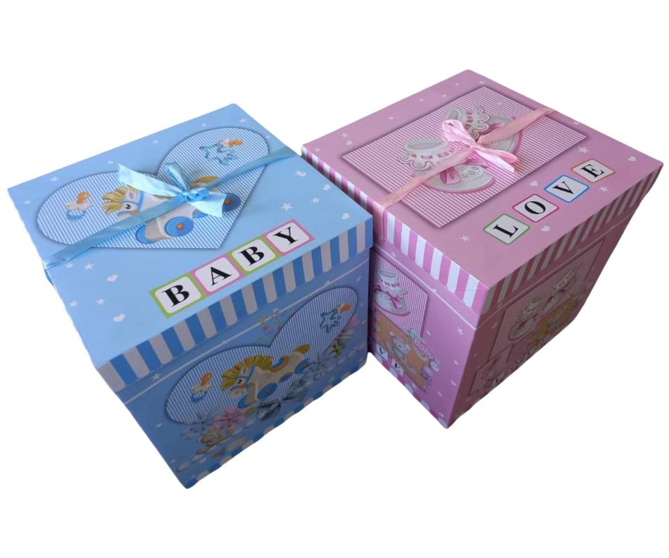 CAJA REGALO BEBE 30 X 30 CMS-1