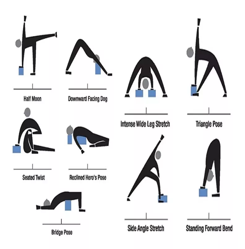 Bloque Espuma Alta Densidad Yoga turquesa-1