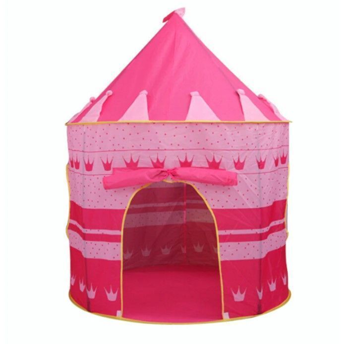 Carpa Castillo Niña portátil - ROSADO-0