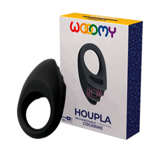Anillo Vibrador Wooomy Houpla Recargable-0