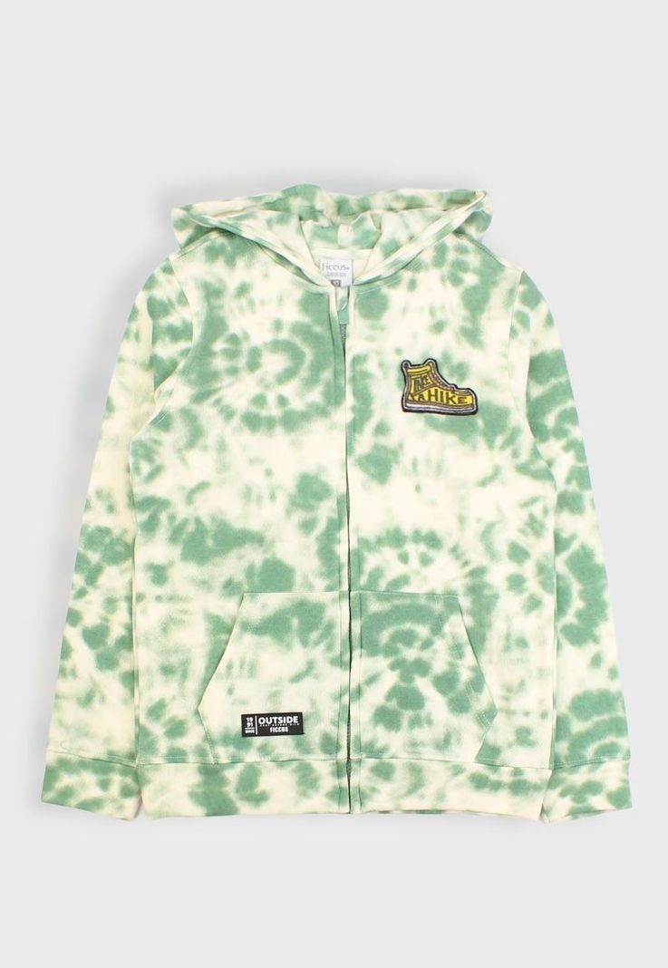 Poleron junior niño tie dye outside 340-0