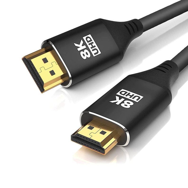 Cable Hdmi 8k 60hz/48gbps V2.1 De 1.5mts. Aleación De Zinc-0