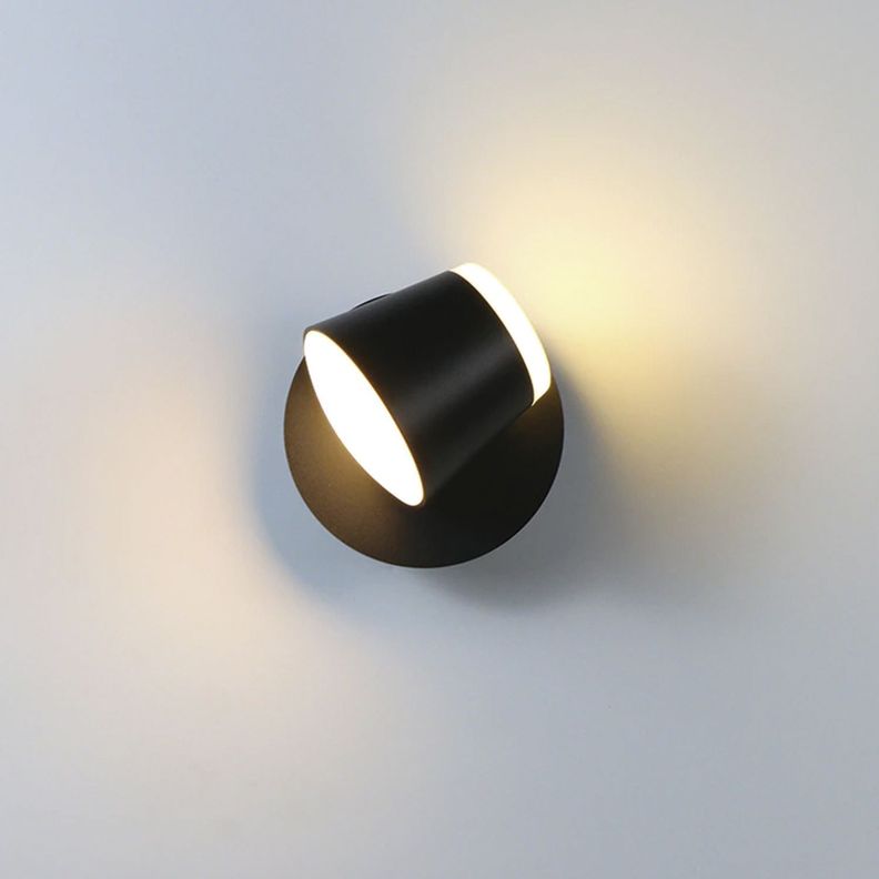 Apliqué Elegante Simple Decorativo LED Movible 5W Negro-4