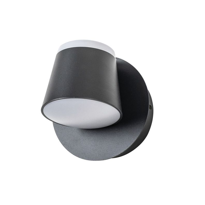 Apliqué Elegante Simple Decorativo LED Movible 5W Negro-0