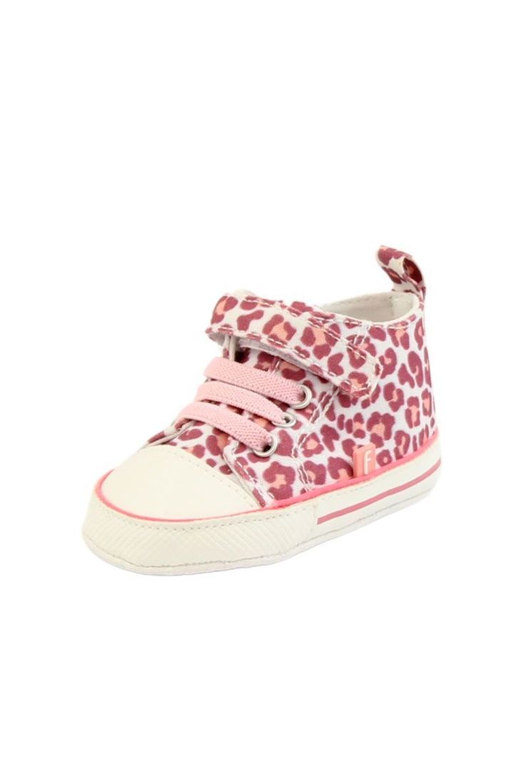 Zapatilla caña velcro elastico bebé soft niña 800-1