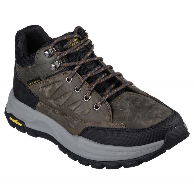 Botin Hombre Zeller Gris Skechers-0
