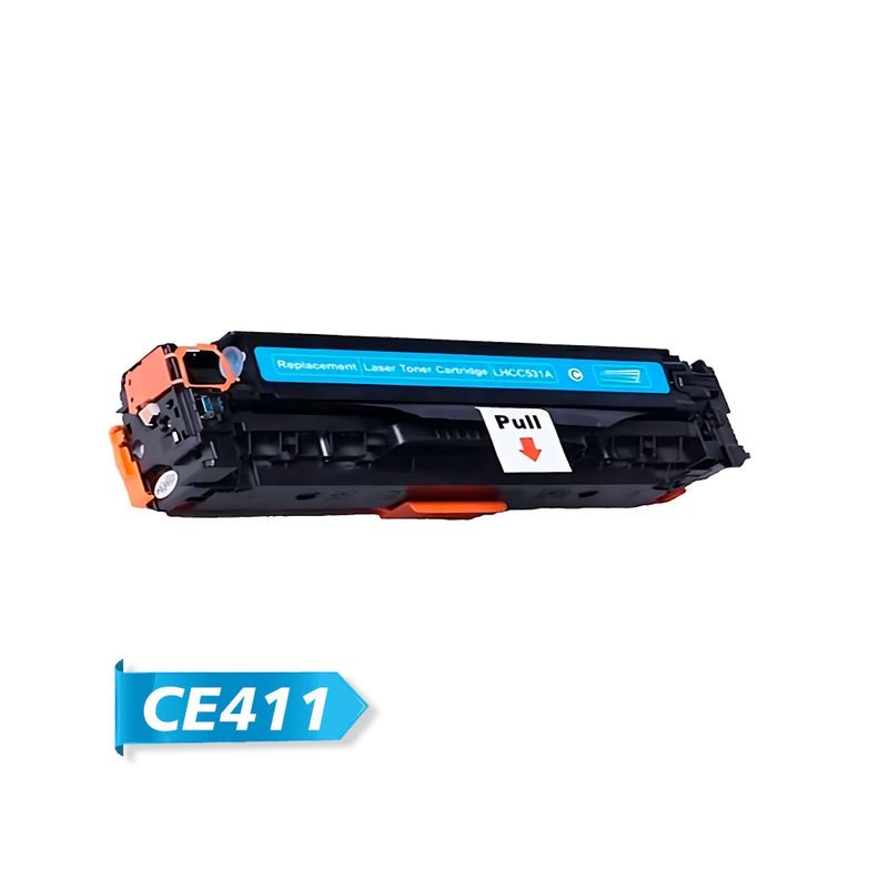 Toner compatible para Hp 304/305 Cyan CE411 Color Laserjet 400 M451DW-0