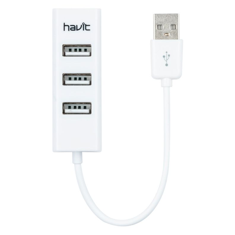 Hub Usb Con Indicador LED, 4 Puertos Havit HV-H18-0