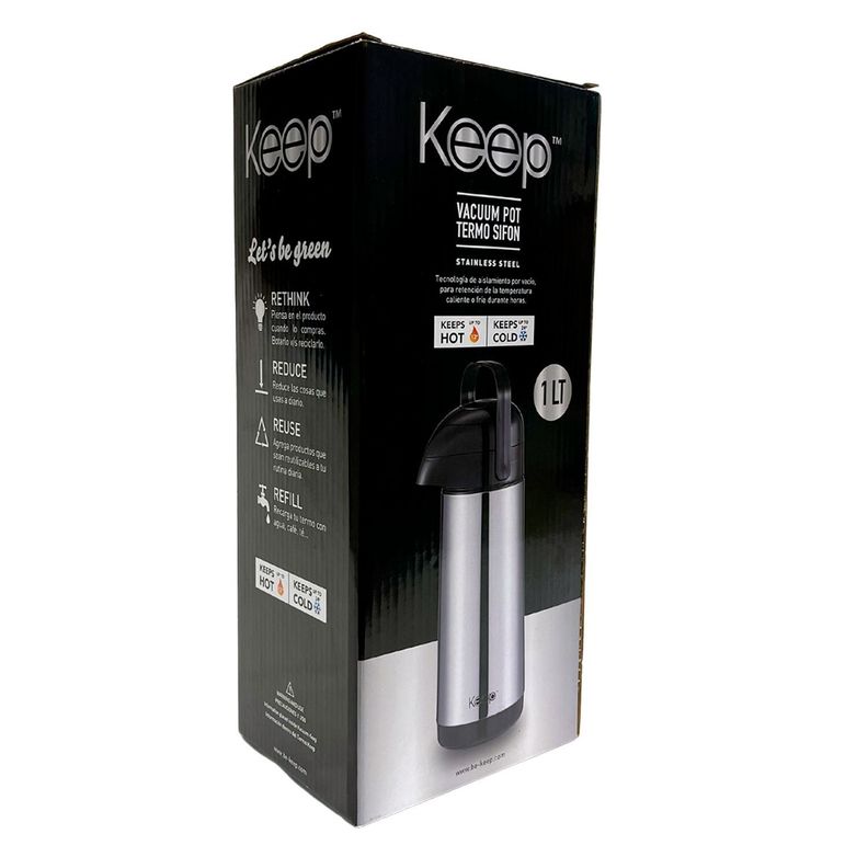 Termo Sifón 1 Litro Caliente/ Frío - Keep-5