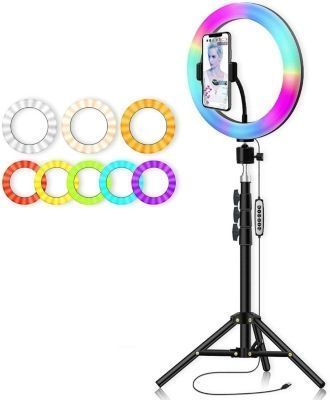 Aro De Luz 45 cm Con Trípode-2