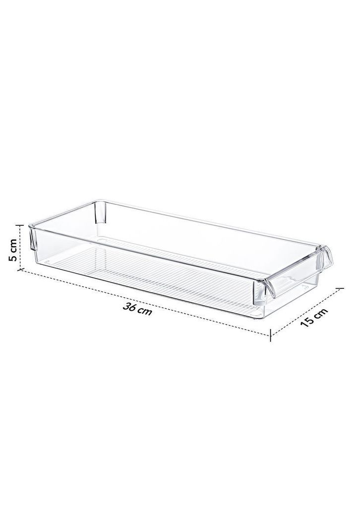 Organizador Clear Frontal Mid Transparente-2