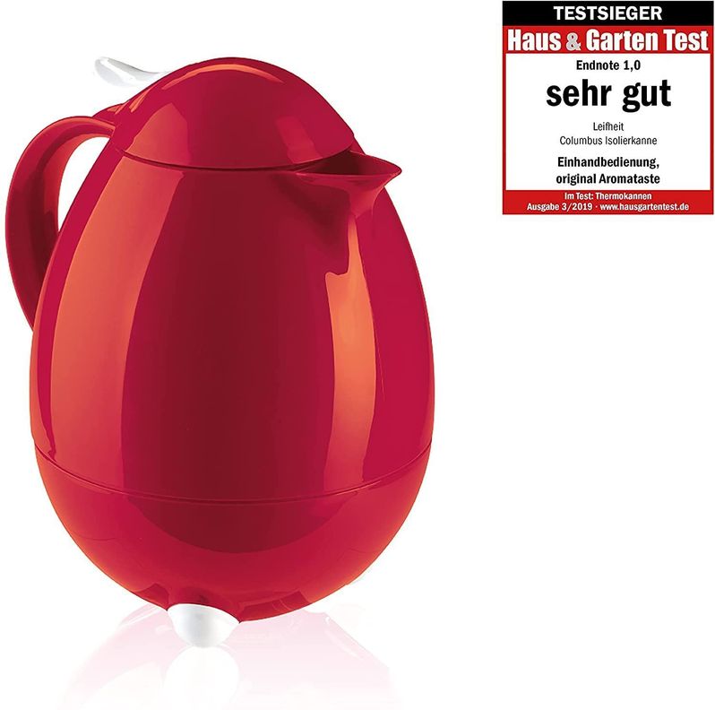 Termo Columbus Rojo 1 Litro Leifheit-1