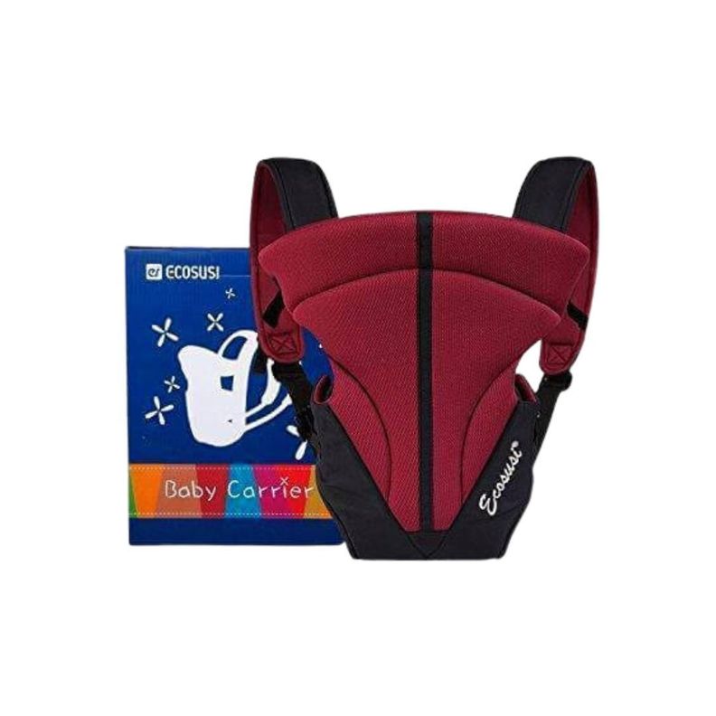 Mommore Mochila portabebés 3 posiciones - Rojo-4