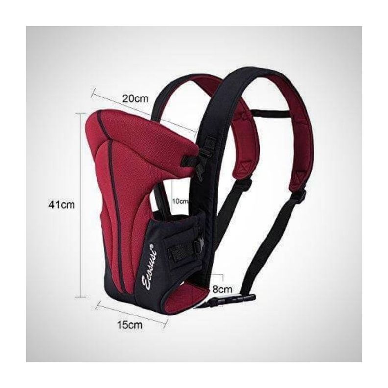 Mommore Mochila portabebés 3 posiciones - Rojo-1