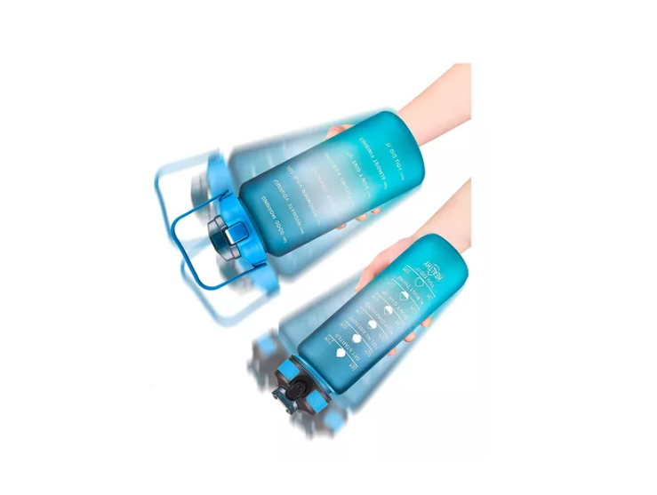 Pack 2 Botellas Agua Motivacionales De 2 Litros Y 900 Ml-2