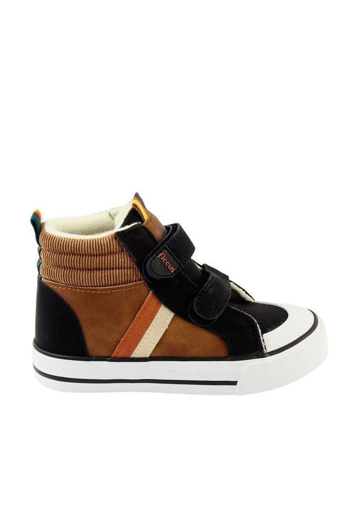 Zapatilla urbana caña 2 velcros a caminar niño 874-0