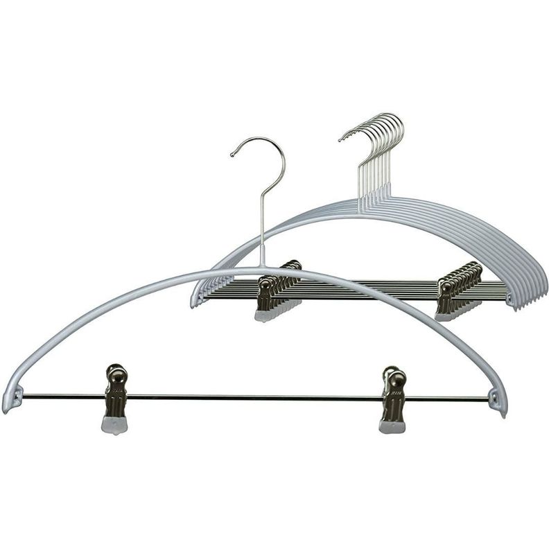 Set De 5 Colgadores De Ropa Doble Propósito, Economic PK 40.-0