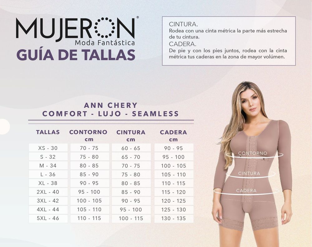 Faja Colombina Estilo Body Reductor y Moldeador 5149 Ann Chery-3