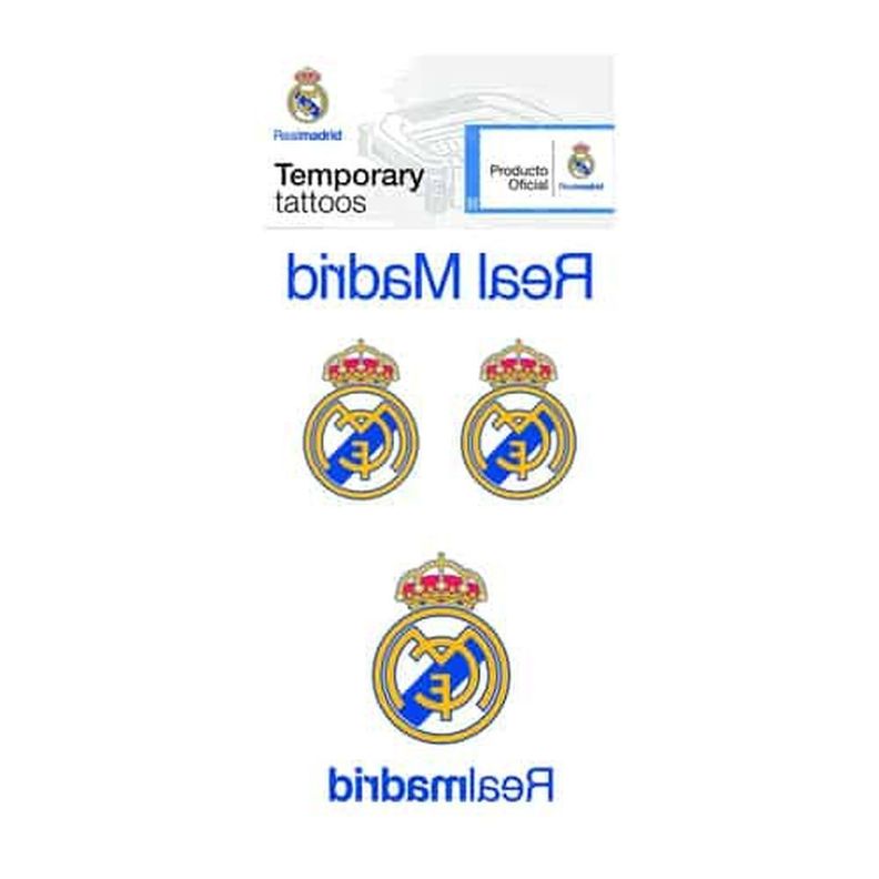 TATUAJE - REAL MADRID SINGLE SHEET TATTOO-0