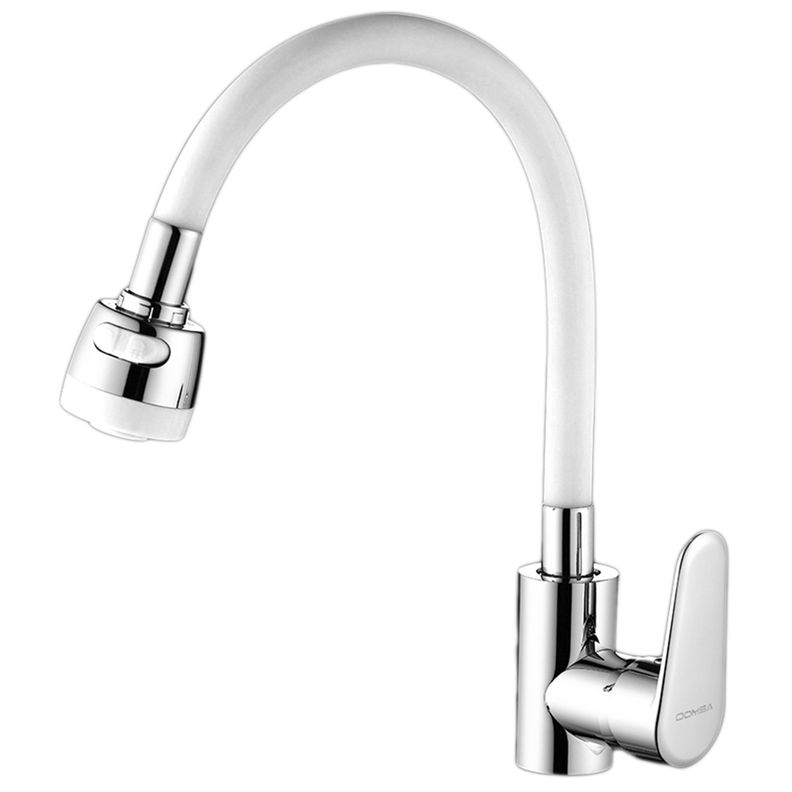 Monomando Lavaplatos Flexible Domsa CGC-200-BLANCO-0