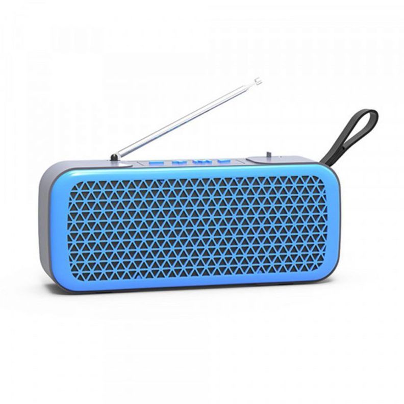 Parlante Bluetooth Portatil Solar Azul C81036-0