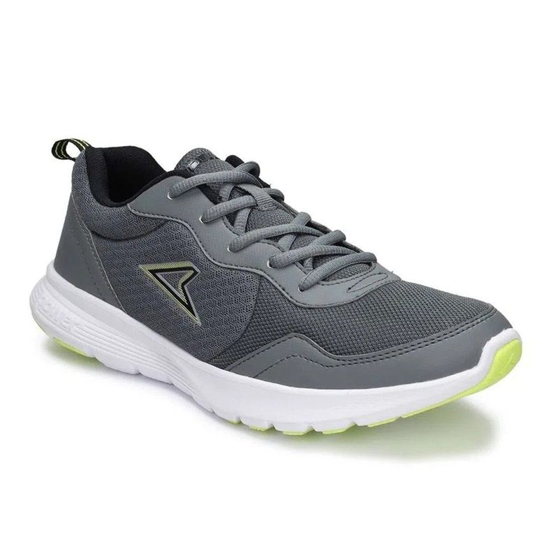 Zapatilla Power Wave Accent Niño Gris/lima-0