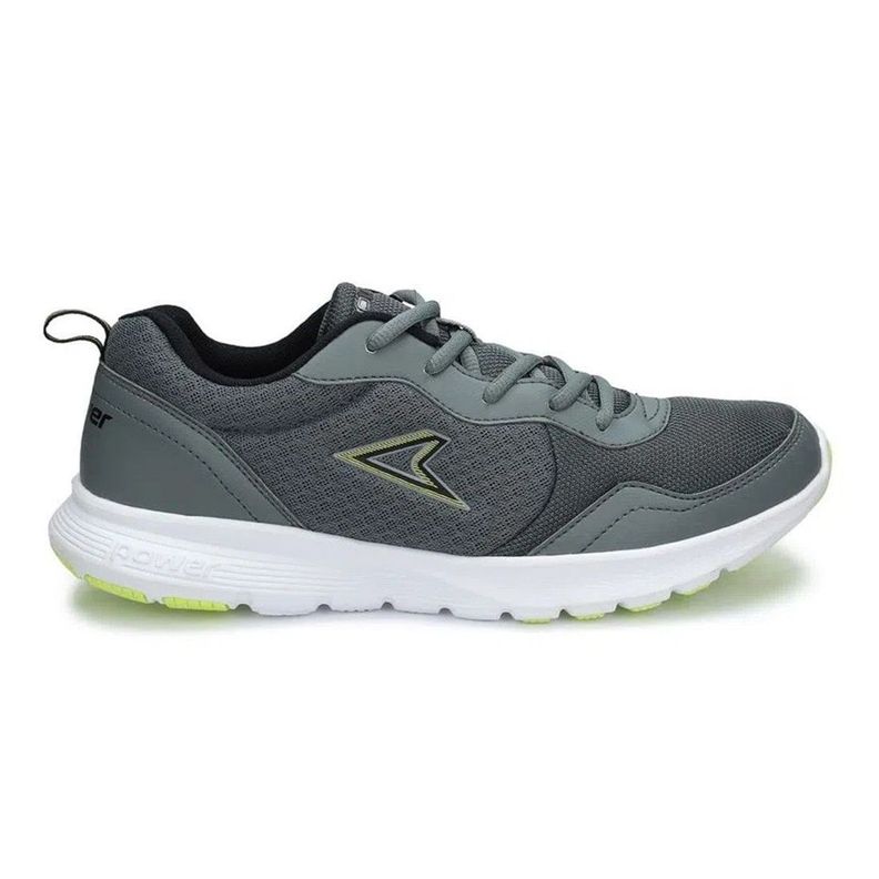 Zapatilla Power Wave Accent Niño Gris/lima-1