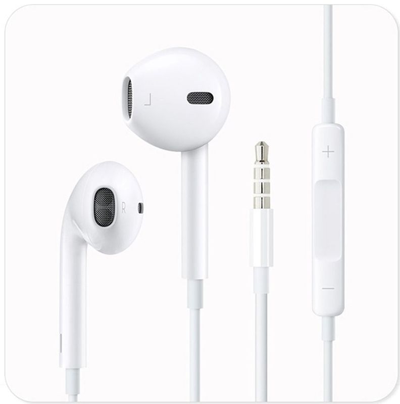 Audífonos In-Ear Earpods Plug 35mm Manos libres-0