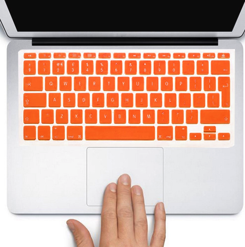 Protector Teclado compatible con Macbook Pro / Air  Naranja-0